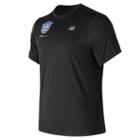 New Balance 73061 Men's United Nyc Half Training Accelerate Short Sleeve - Black (mt73061cbk)