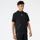 New Balance Men's Fortitech Fleece Short Sleeve Hoodie