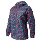 New Balance 5139 Women's Nb Camo Jacket - Velocity Red, Deep Water, Silver Mink (awlj5139vlr)