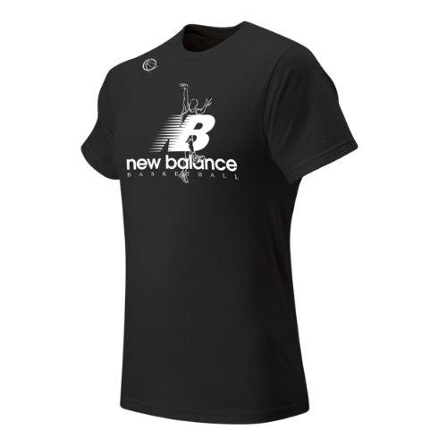 New Balance 93703 Men's The Shot Tee - Black (mt93703bk)