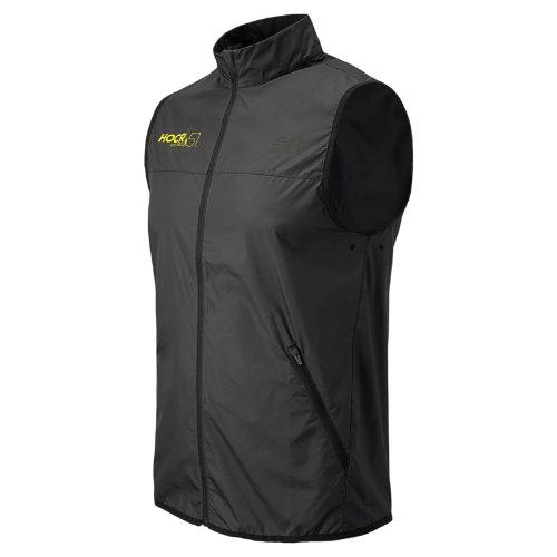 New Balance 53043 Men's Hocr Windcheater Vest - Black (mv53043ebk)
