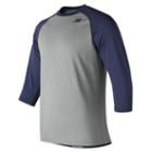 New Balance Kids' Youth 3 Qtr Raglan