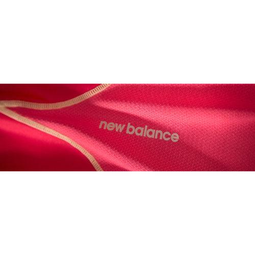 New Balance 4111 Women's Impact Long Sleeve - Ruby, Sunny Lime (wrt4111rub)
