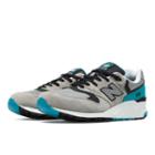 New Balance 999 Sound And Stage Men's Running Classics Shoes - Light Grey, Grey, Blue Atoll (ml999sst)