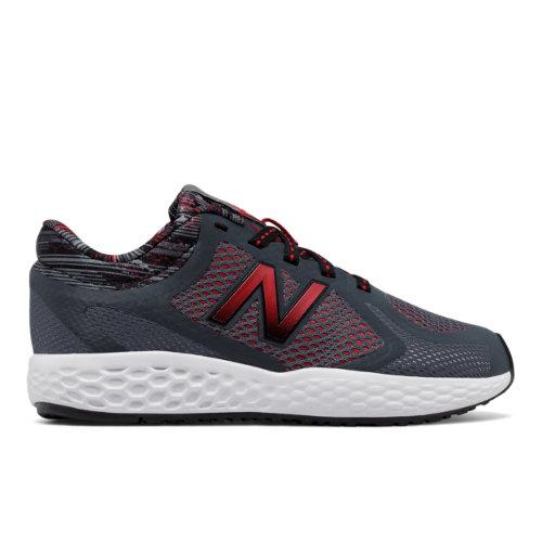 New Balance 720v4 Kids Grade School Running Shoes - Grey/red (kj720dxy)
