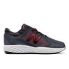 New Balance 720v4 Kids Grade School Running Shoes - Grey/red (kj720dxy)