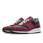 New Balance 997 Heritage Men's Made In Usa Shoes - Burgundy/grey/dark Grey (m997crg)