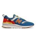 New Balance 997h Men's Classics Shoes - Blue/orange (cm997hfb)