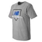New Balance 559 Men's Baseball Digiplate Tee - Grey/white/blue (tmmt559dh)