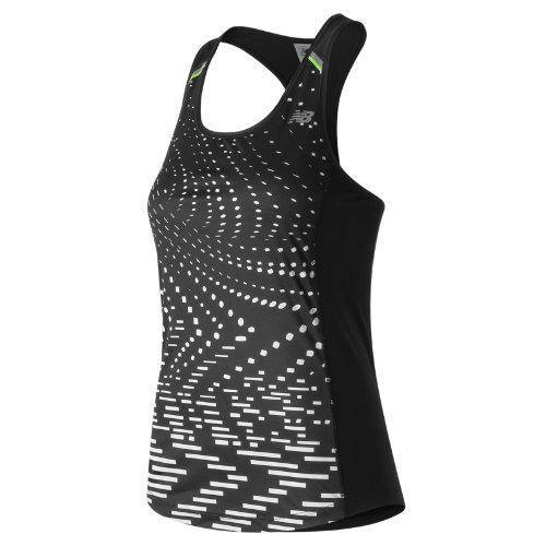 New Balance 71223 Women's Nb Ice Printed Tank - Black (wt71223ebw)