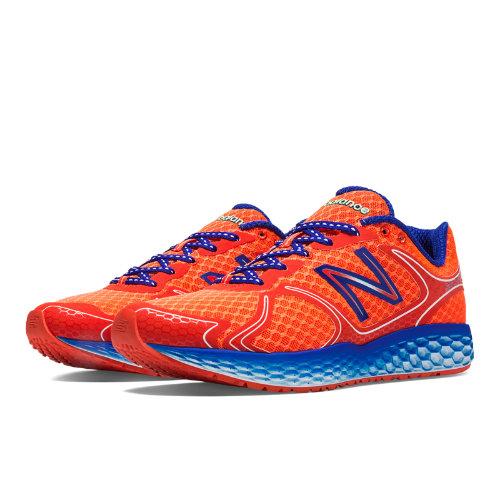 New Balance Fresh Foam 980 Men's Neutral Cushioning Shoes - Orange, Blue, White (m980or)
