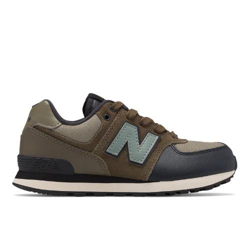 New Balance 574 Backpack Kids Grade School Lifestyle Shoes - Green (gc574bc)