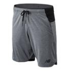 New Balance 93780 Men's Nb Basketball Finisher 9 In Short - Grey/black/white (ms93780ora)
