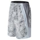 New Balance 806 Men's Lax Freeze Printed Short - Grey (tmms806gnm)