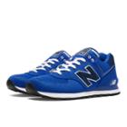 New Balance 574 Pique Polo Pack Men's 574 Shoes - Blue, Navy (ml574pob)