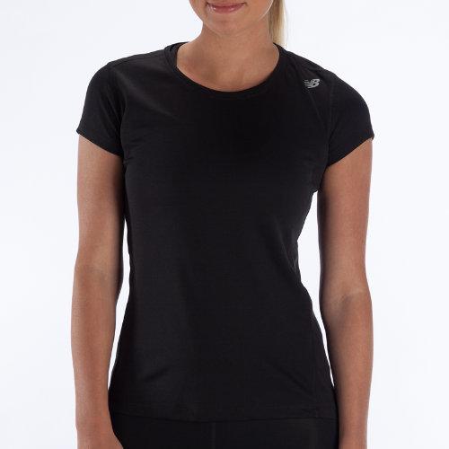 New Balance 3131 Women's Go 2 Short Sleeve - Black (wrt3131bk)
