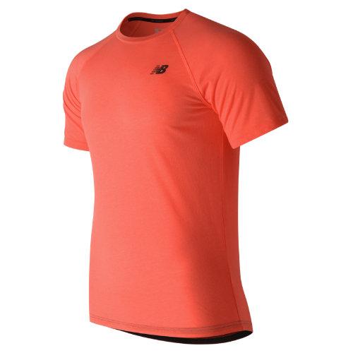 New Balance 71030 Men's Pindot Breathe Short Sleeve - Orange (mt71030sur)