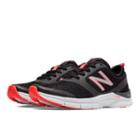 New Balance 711 Print Women's Gym Trainers Shoes - Black, Silver, Flame (wx711og)