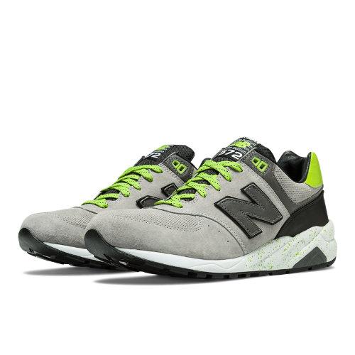 New Balance Limited Edition Halloween 572 Men's Limited Edition Shoes - Grey, Green Apple (mrt572gg)