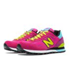 New Balance 515 Women's Running Classics Shoes - Exuberant Pink, Yellow, Blue Atoll (wl515pyb)