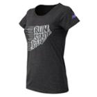 New Balance 63250 Women's Nyrr Staten Island Ss Tee - Grey (wt63250vch)