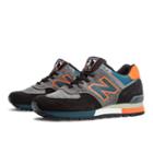 New Balance Made In Uk Three Peaks 576 Men's Limited Edition Shoes - Dark Grey, Orange, Navy (m576ebo)