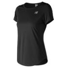 New Balance 91136 Women's Accelerate Short Sleeve V2 - Black (wt91136bk)