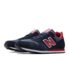 New Balance 373 Men's Running Classics Shoes - Navy, Red (m373sbr)