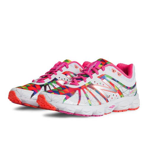 New Balance Limited Edition 890v4 Women's Running Shoes - White, Exuberant Pink, Silver (w890ca4)