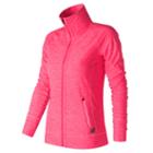 New Balance 71116 Women's In Transit Jacket - Pink (wj71116akh)