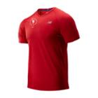New Balance 93200 Men's Nyc Marathon Impact Run Mesh Short Sleeve - Red (mt93200mtdh)