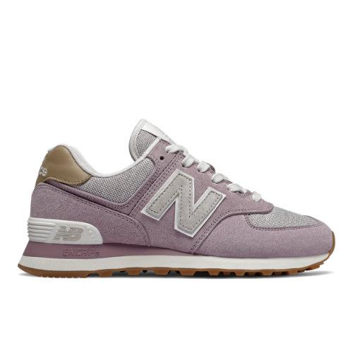 New Balance 574 Women's 574 Shoes - Purple/grey (wl574clc)