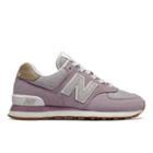 New Balance 574 Women's 574 Shoes - Purple/grey (wl574clc)