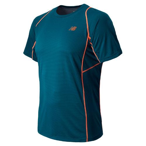 New Balance 4325 Men's Accelerate Short Sleeve - Deep Water, Dragonfly (mrt4325dpw)