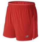 New Balance 63226 Men's Impact 5 Inch Track Short - Red (ms63226rep)