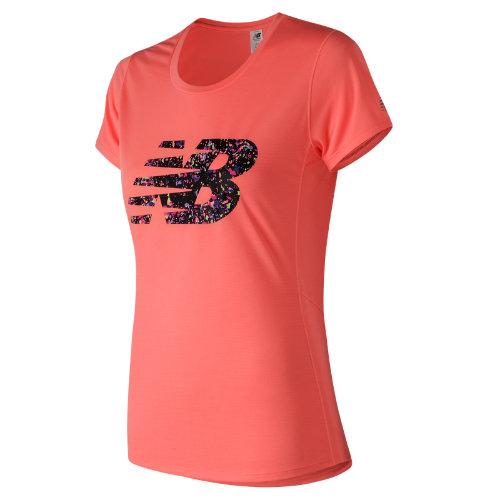 New Balance 73129 Women's Accelerate Printed Short Sleeve - (wt73129)