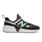 New Balance 574 Sport Men's Sport Style Shoes - Black/white (ms574gnb)