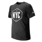 New Balance 71608 Men's United Nyc Half Sign Tee - (mt71608v-ue)