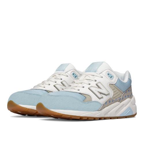 New Balance 580 Polka Dot Women's Running Classics Shoes - Blue/white (wrt580kb)