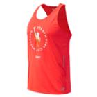 New Balance 63222 Men's Nyc Marathon Nb Ice Singlet - (mt63222v-ne)