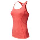 New Balance 5188 Women's Achieve Reversible Tank - Fiji, Bright Cherry (wft5188fij)