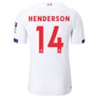 New Balance 939854 Men's Liverpool Fc Away Ss Jersey Henderson No Epl Patch - (mt939854-14na)