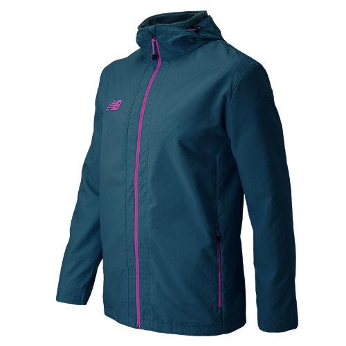 New Balance 532 Men's Tech Training Best Woven Jacket - Baltic, Deep Orchid (wsjm532blt)