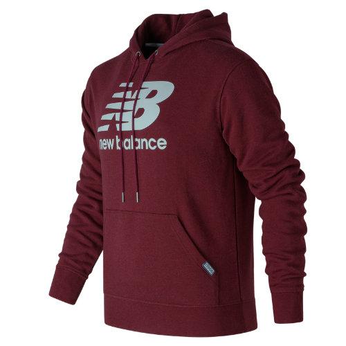 New Balance 63551 Men's Classic Pullover Hoodie - Red (mt63551adr)