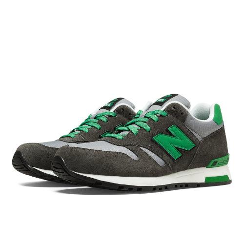 New Balance Rip-stop Mesh 565 Men's Running Classics Shoes - Grey, Light Grey, Green (ml565src)
