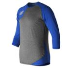 New Balance 315 Men's Baseball Asym Base Layer Right - Blue/grey (tmmt315rtry)
