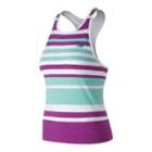 New Balance 83431 Women's Tournament Seamless Tank - Purple/blue/white (wt83431aus)