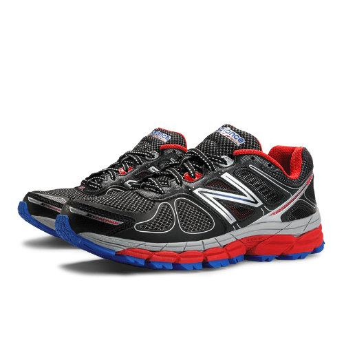 New Balance Trail 860v4 Men's Trail Running Shoes - Black, Blue, Red (mt860bb4)