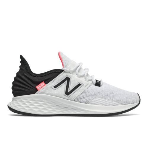 New Balance Fresh Foam Roav Women's Neutral Cushioned Shoes - White/black/pink (wroavlw)