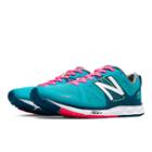 New Balance 1500v1 Women's Racing Flats Shoes - Teal, Pink Zing (w1500bp)